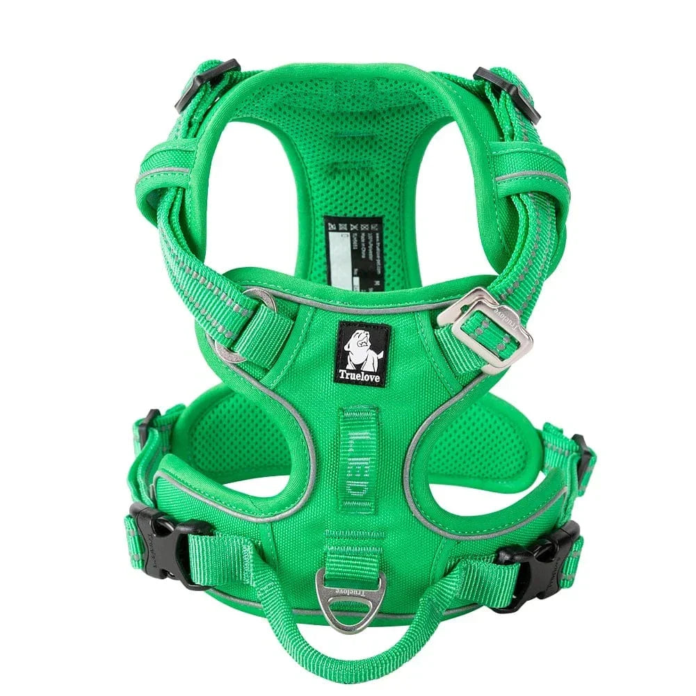Adjustable Dog Harness, Sizes XS to XL