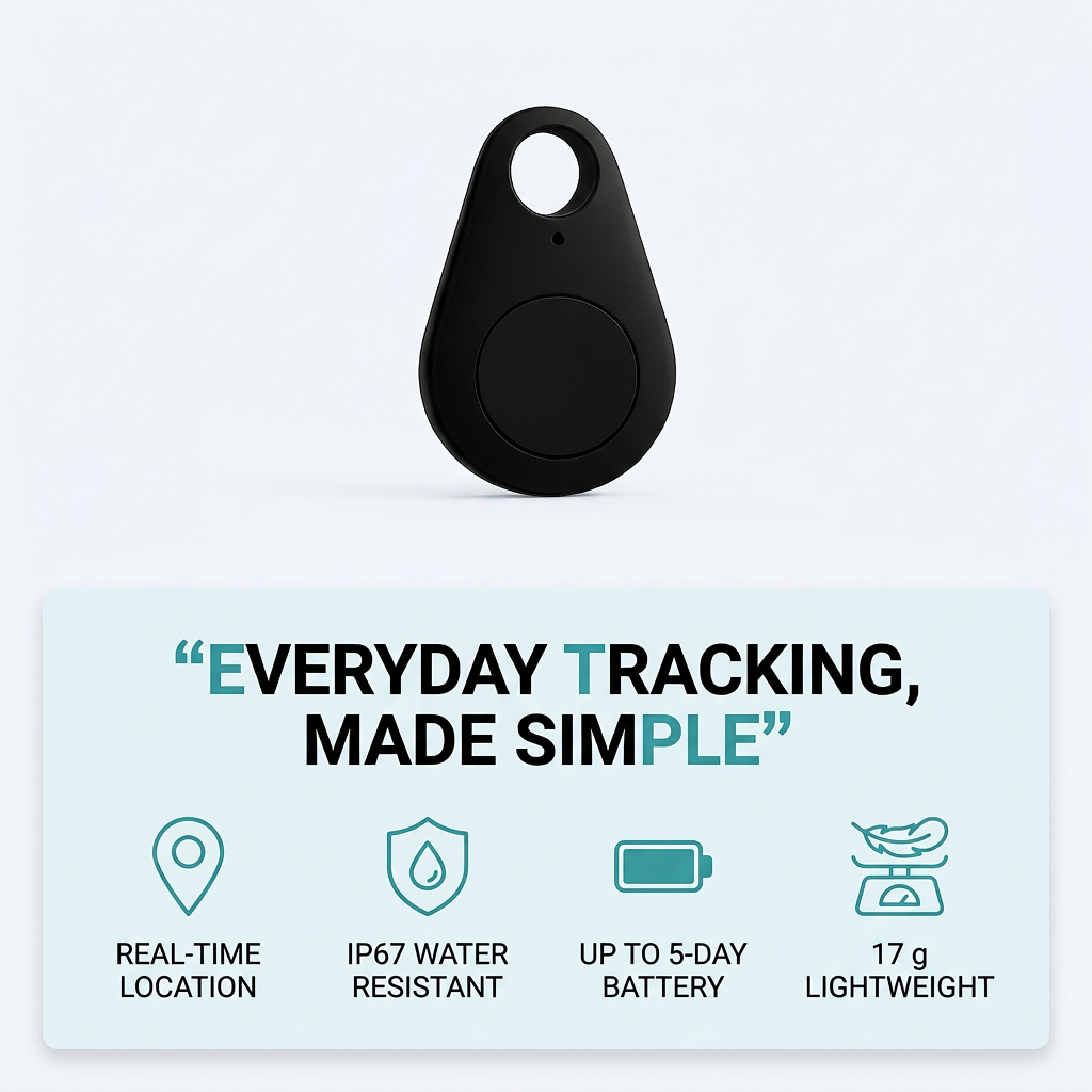 Traceur GPS pour enfant, localisation en direct
