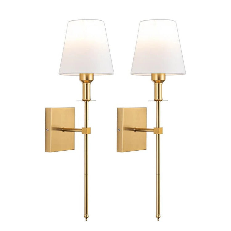 Set 2 appliques murales sans fil rechargeables – Elmora