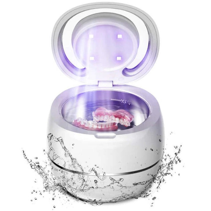 Machine nettoyeur ultrasonique prothèse dentaire portable