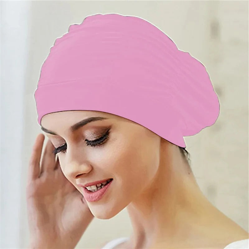 Bonnet de Bain Extensible Élégant