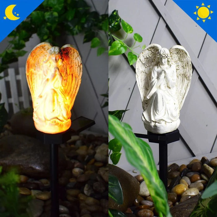 Lampe Ange Solaire de Jardin