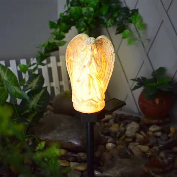 Lampe Ange Solaire de Jardin