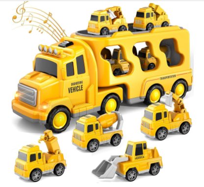 CityBuilder Set - Camion Jouet Lumière et Son