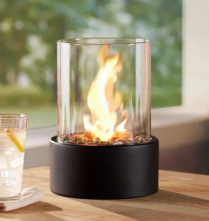 GlowLuxe - Lanterne à Flamme de Table
