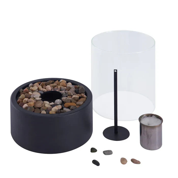 GlowLuxe - Lanterne à Flamme de Table