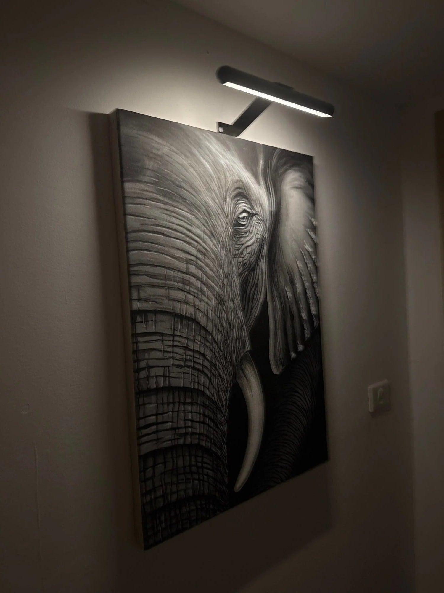 Applique LED sans fil pour tableau