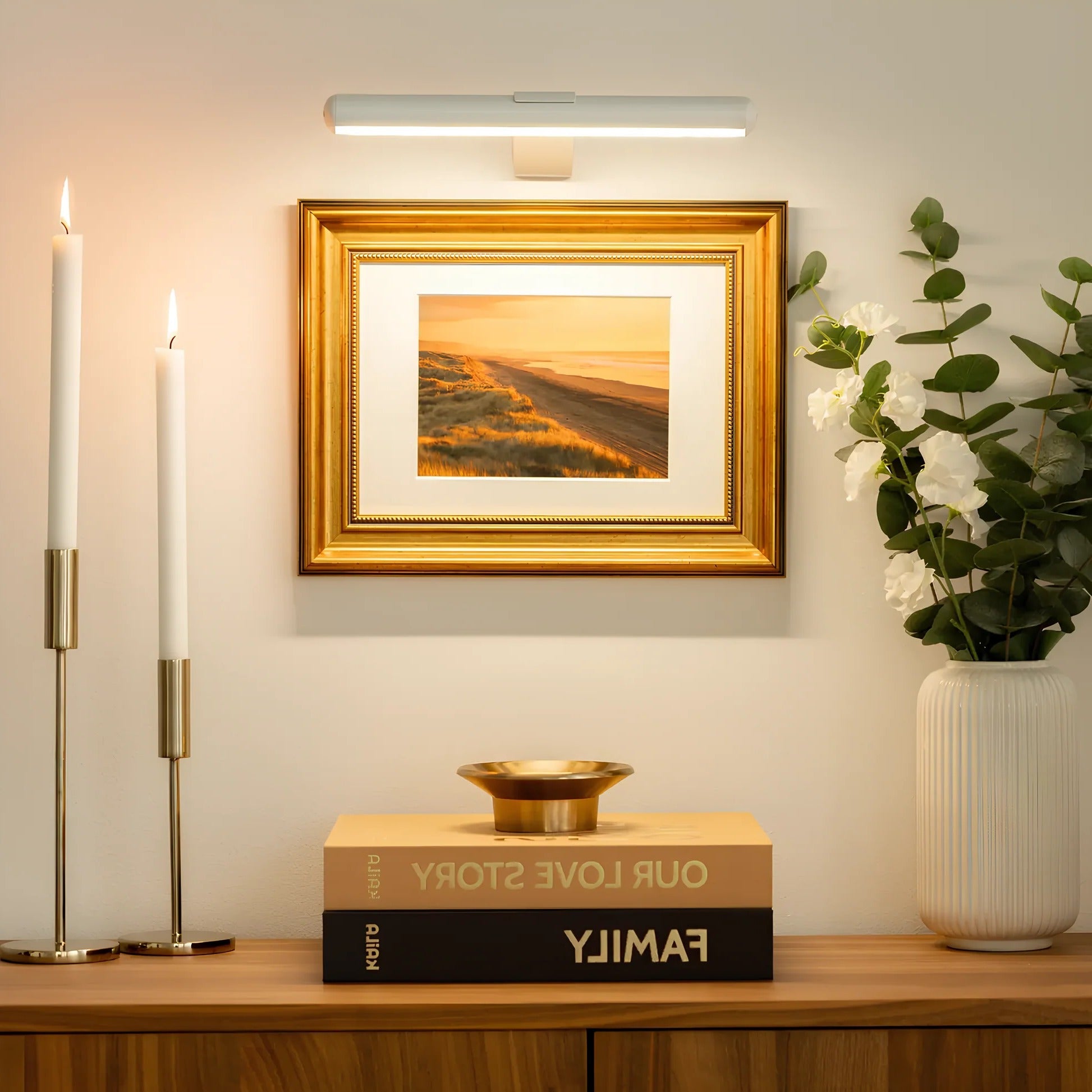 Applique LED sans fil pour tableau