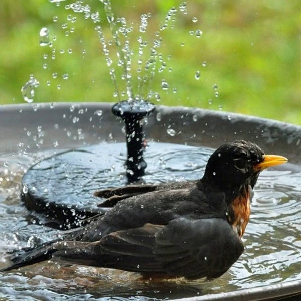 Eco-Friendly Solar Garden Fountain