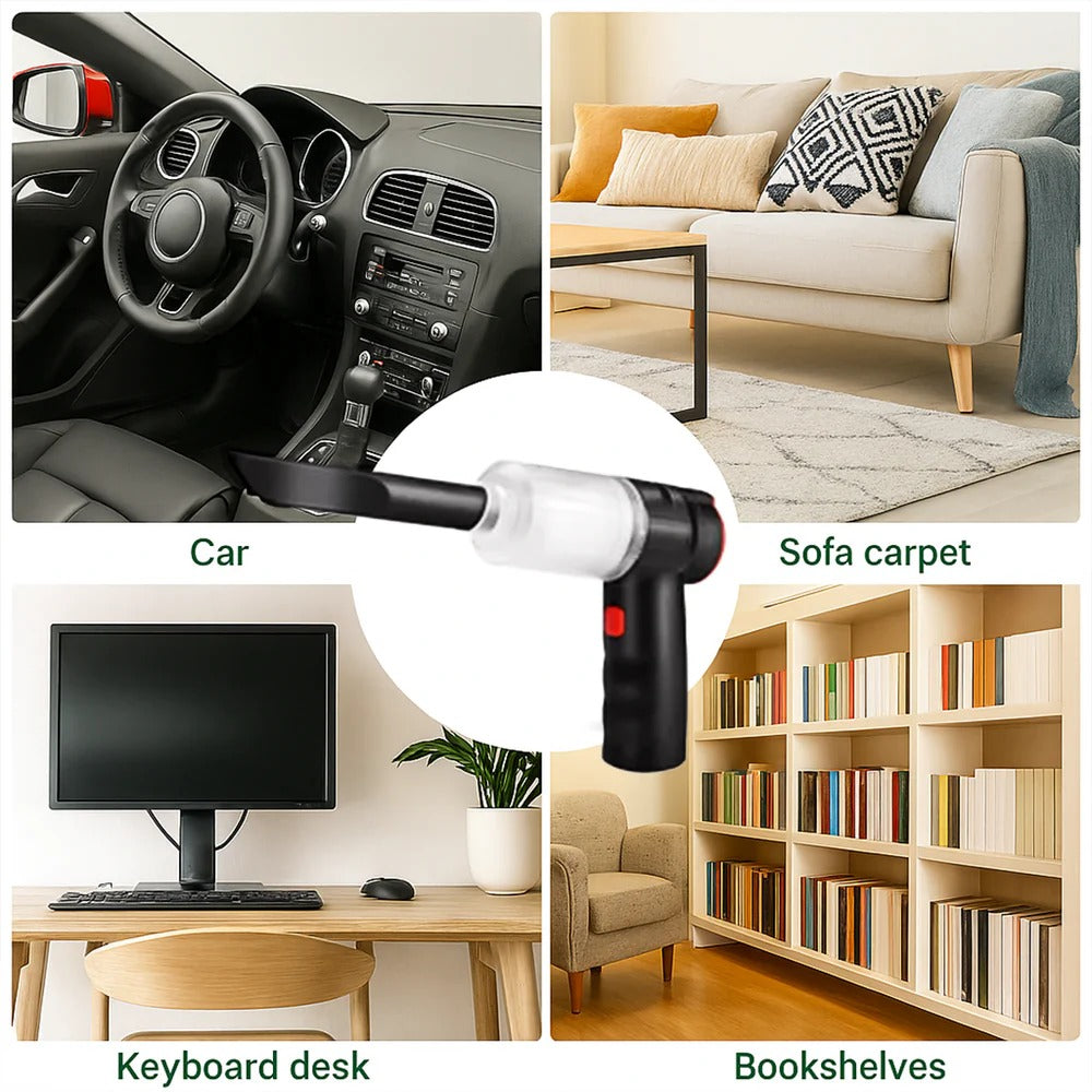 Aspirateur de voiture sans fil 95000Pa
