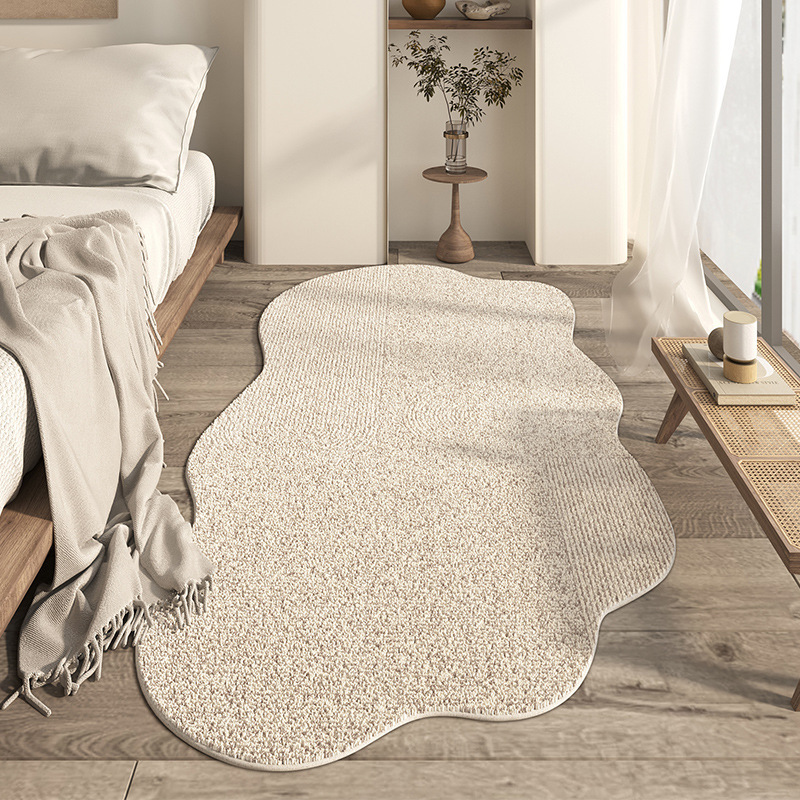 GolfGreens - Tapis Monochrome à Motif de Vagues