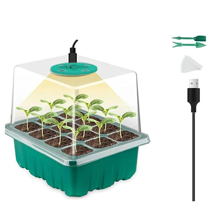 Nursery Pot with Seedling Lamp