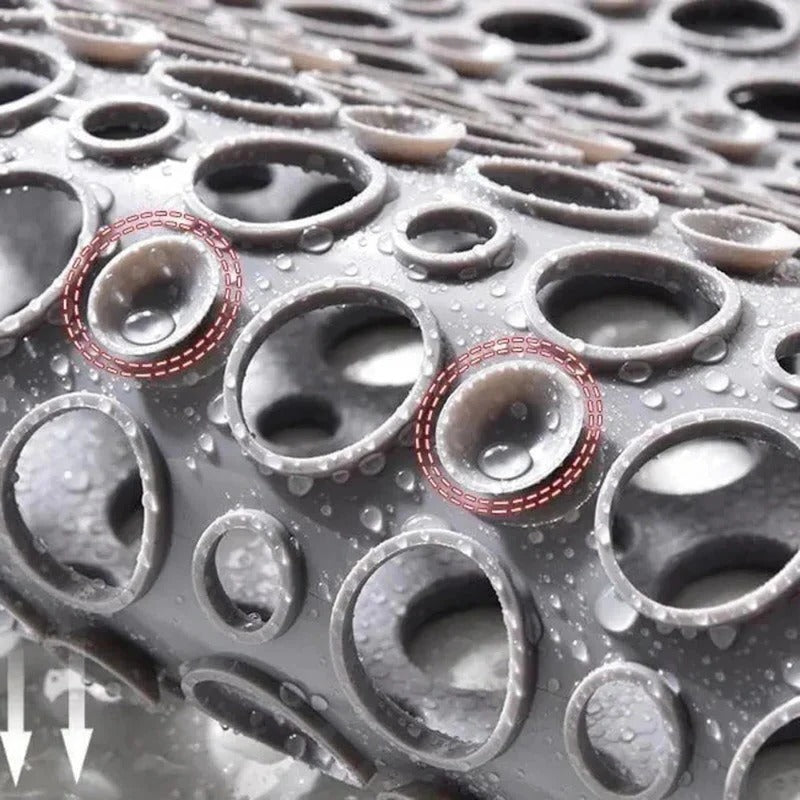 Tapis de douche antidérapant sécurisé
