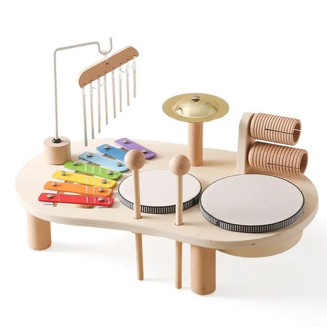 Station de Musique en Bois pour Enfants