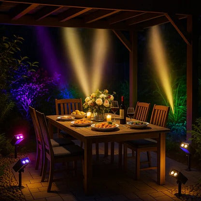 Spot LED Solaire Multi-Zoom