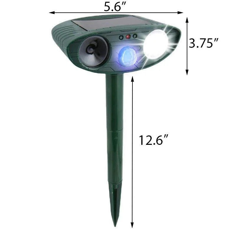 Répulsif Animaux Ultrasonique Solaire