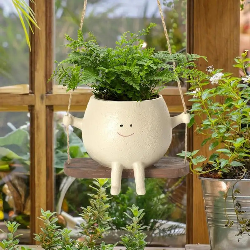 GreenOasis - Panier Suspendu Élégant pour Plantes