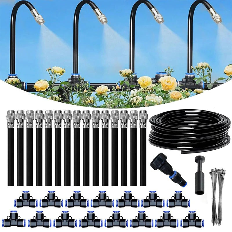 Kit d'Irrigation Goutte à Goutte avec Tuyau Flexible