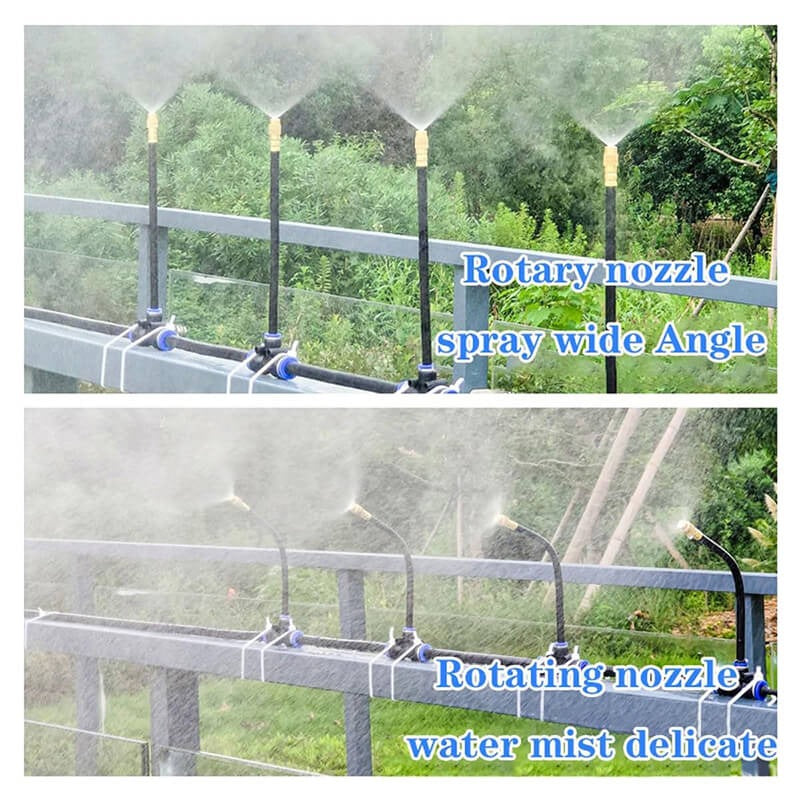 Kit d'Irrigation Goutte à Goutte avec Tuyau Flexible