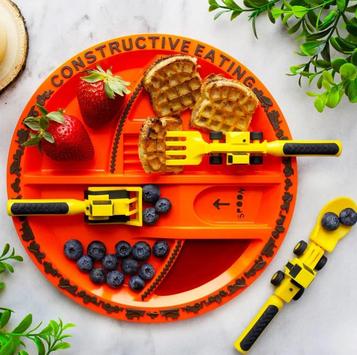 Coffret repas construction pour enfants