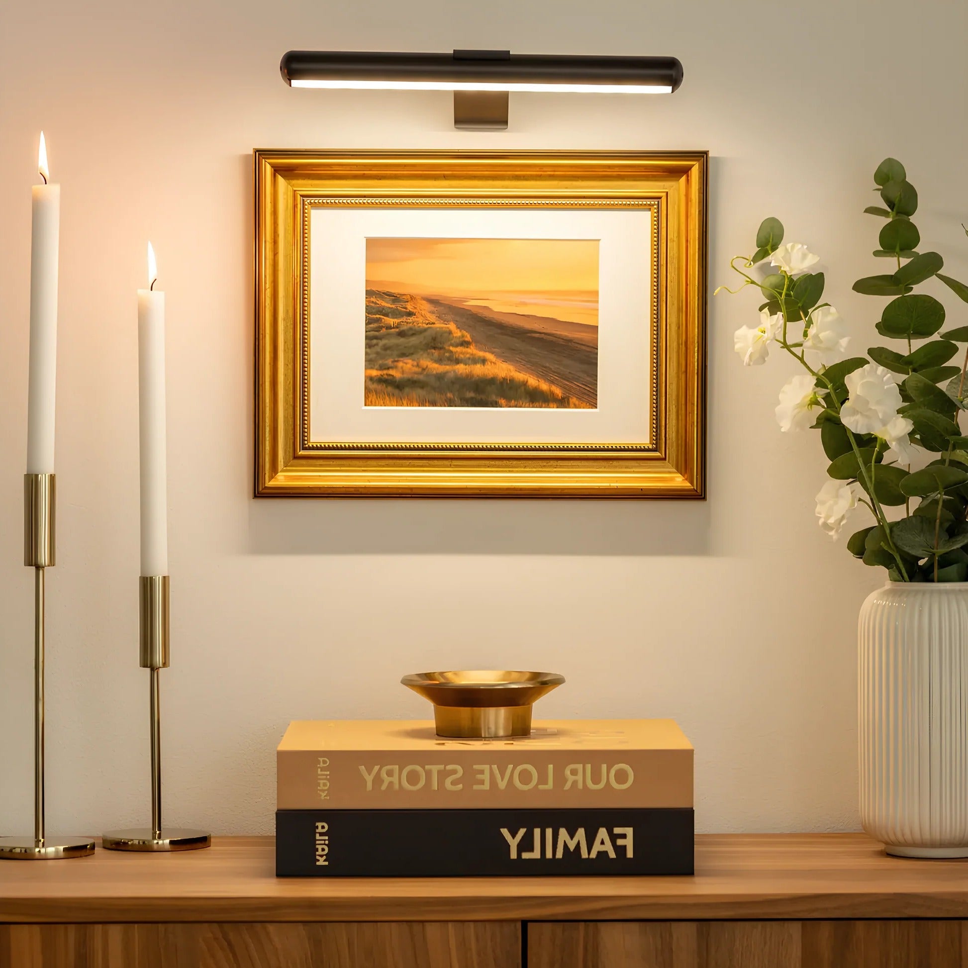 Applique LED sans fil pour tableau