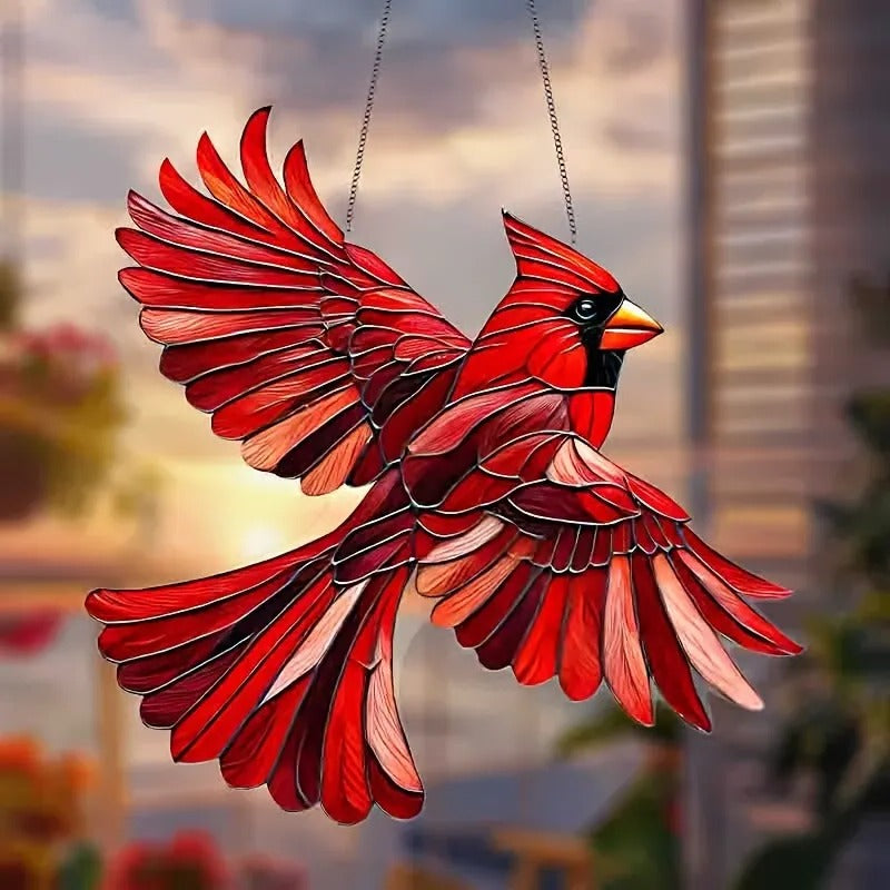 Capteur de Soleil Colibri Coloré pour Fenêtre