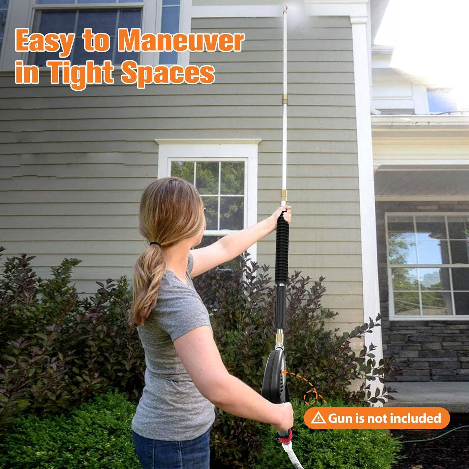 Telescopic 4000 PSI High-Pressure Cleaner