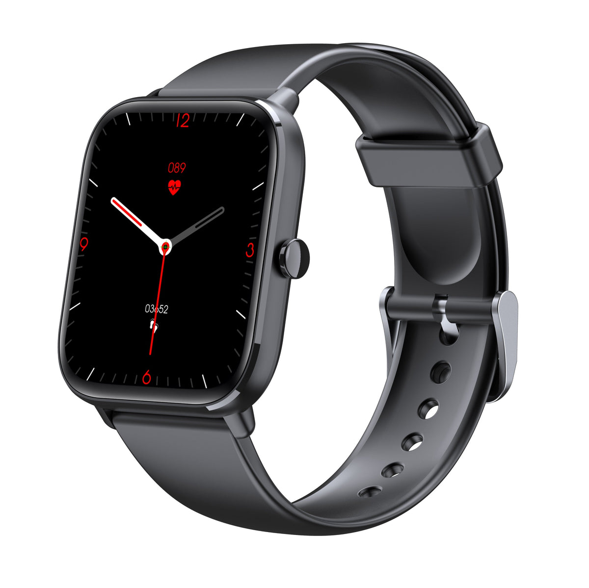 Montre connectée de suivi d'activité à écran carré