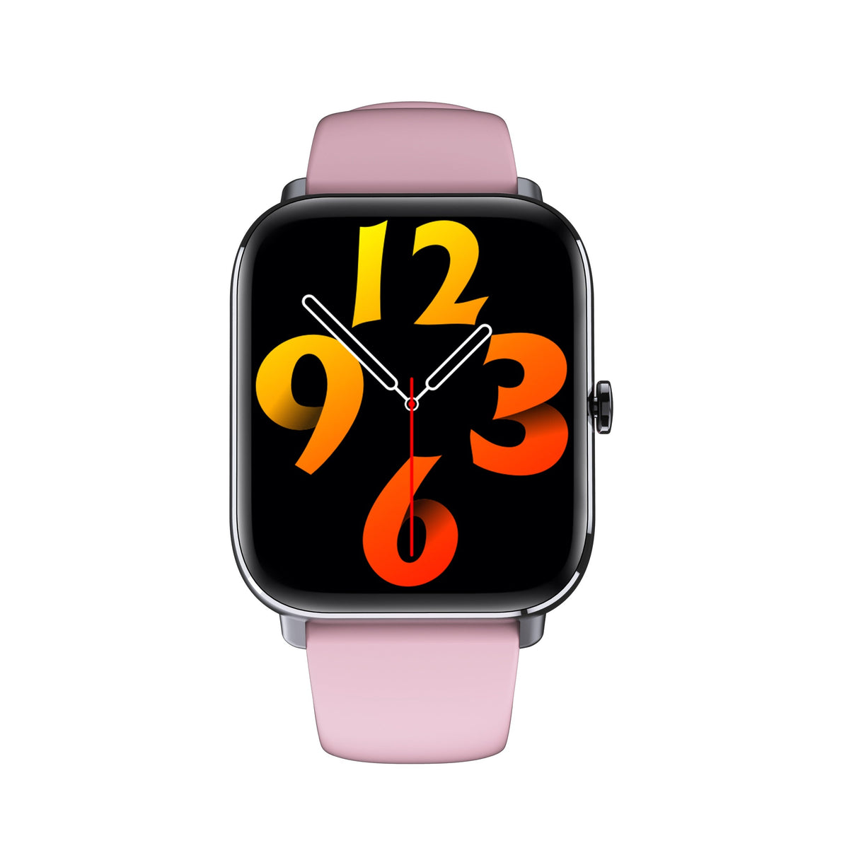 Montre connectée de suivi d'activité à écran carré