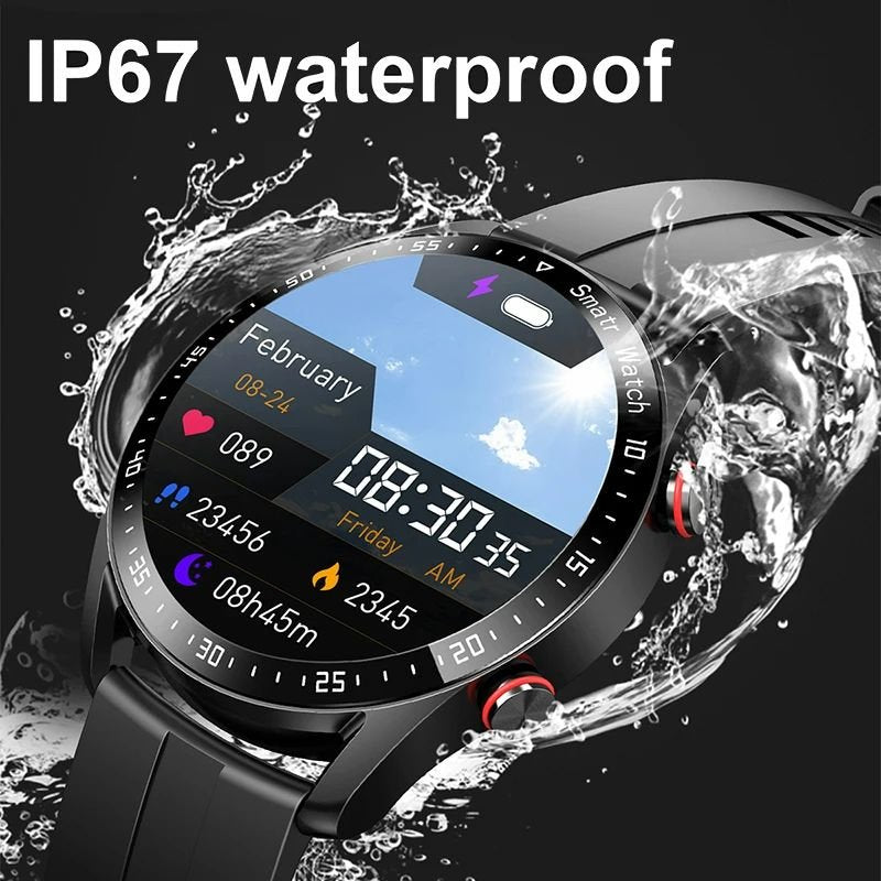 PulseTrack Smartwatch - Montre Connectée Ronde