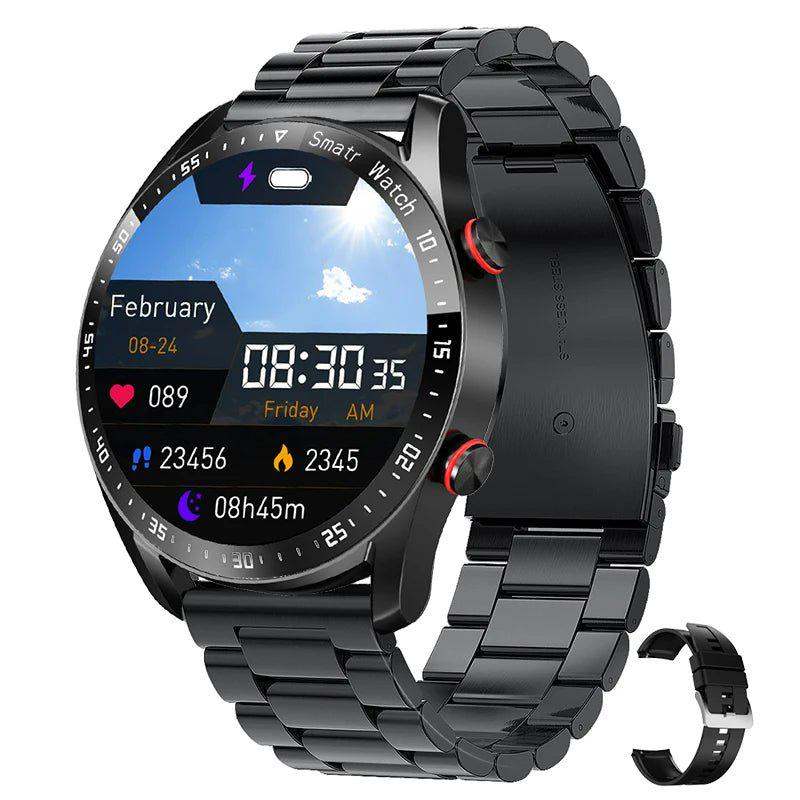 PulseTrack Smartwatch - Montre Connectée Ronde
