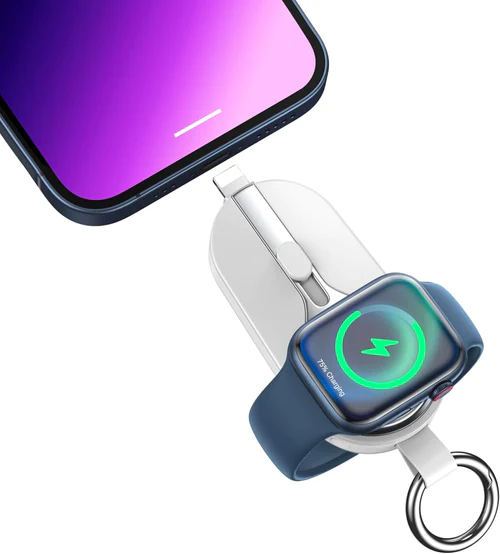 2000 mAh Keychain Power Bank with Carabiner