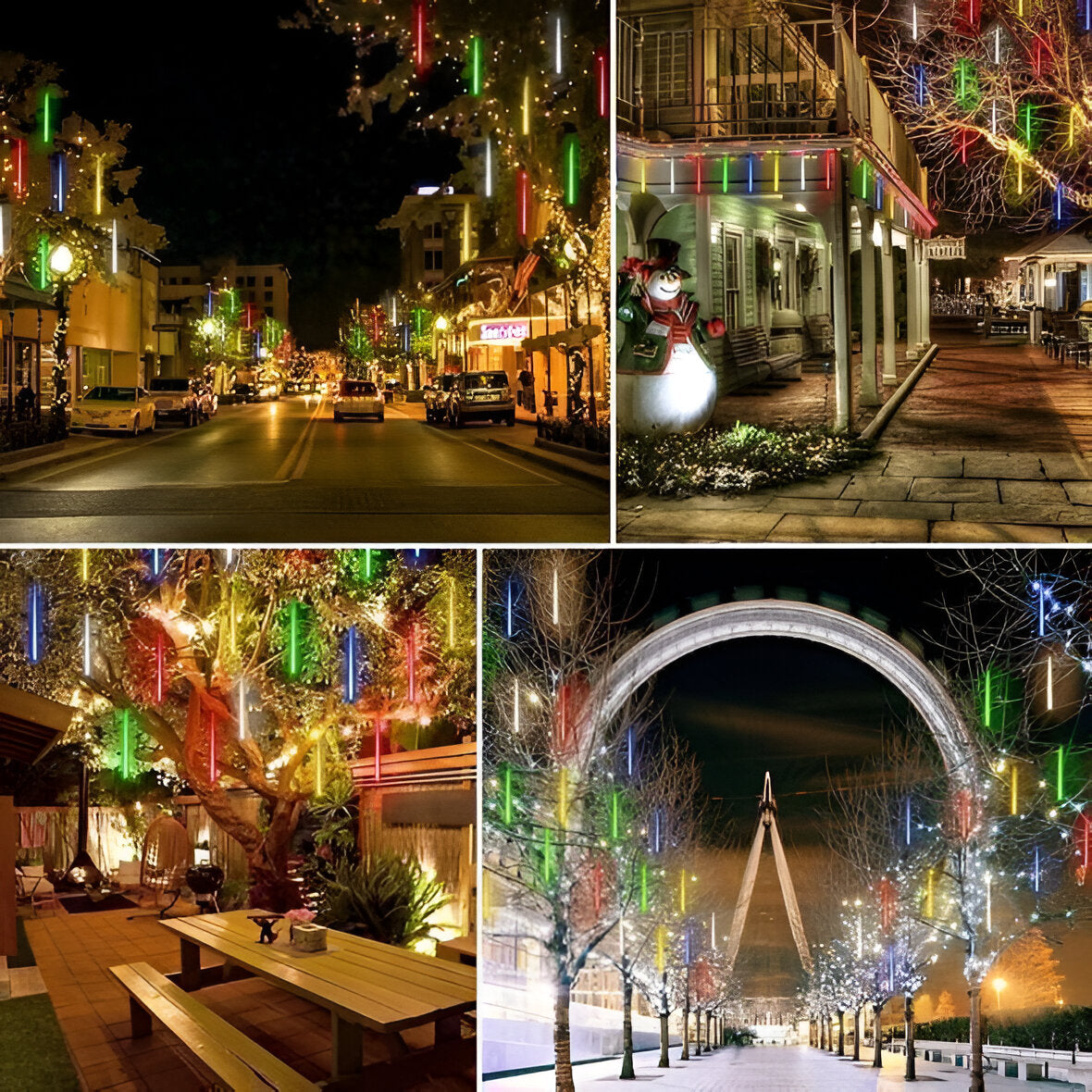 Guirlande Lumineuse Effet Chute de Neige
