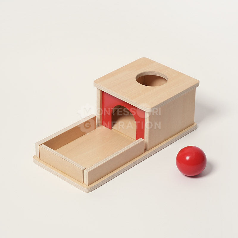 Wooden Object Permanence Box, from 6 Months