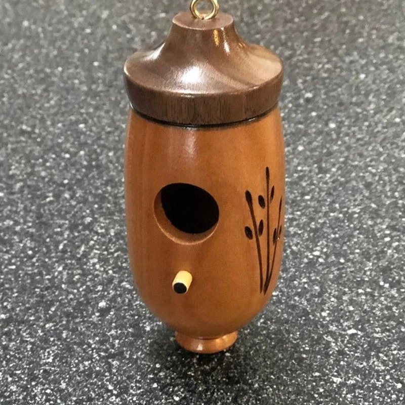 Wooden Hummingbird Nest Box
