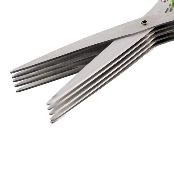 5-Blade Salad and Herb Kitchen Scissors