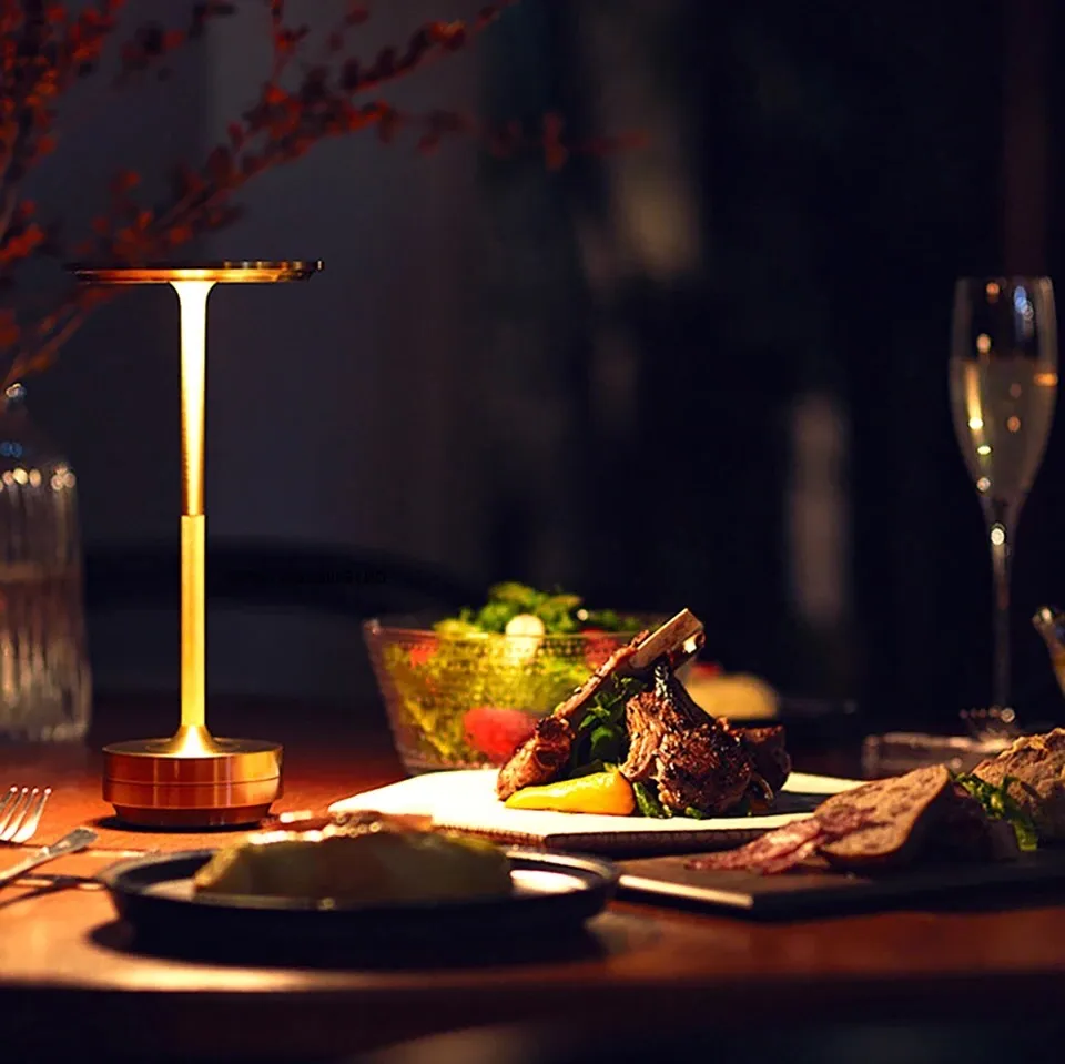 Lampe de table sans fil rechargeable