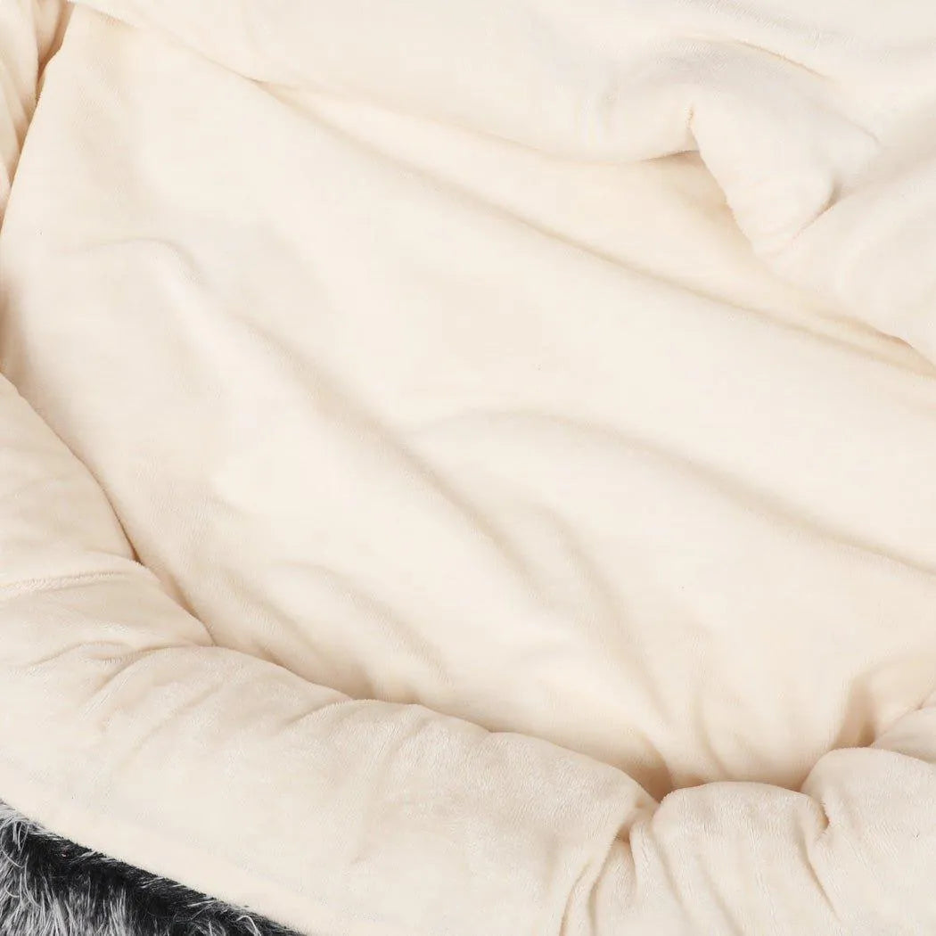 Panier grotte 2 en 1 pour chien et chat