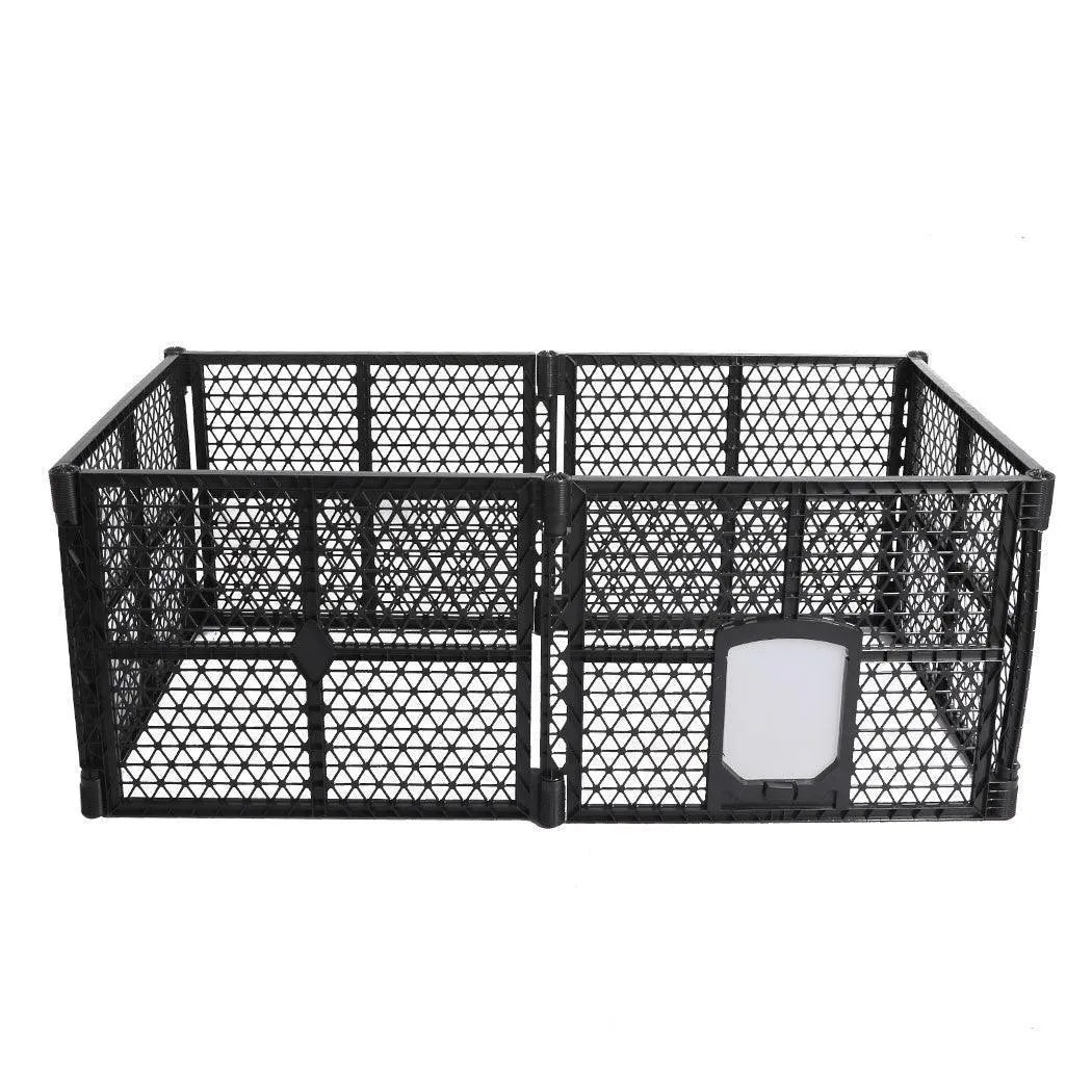 Parc pour chiot pliable, 4, 6 ou 8 panneaux