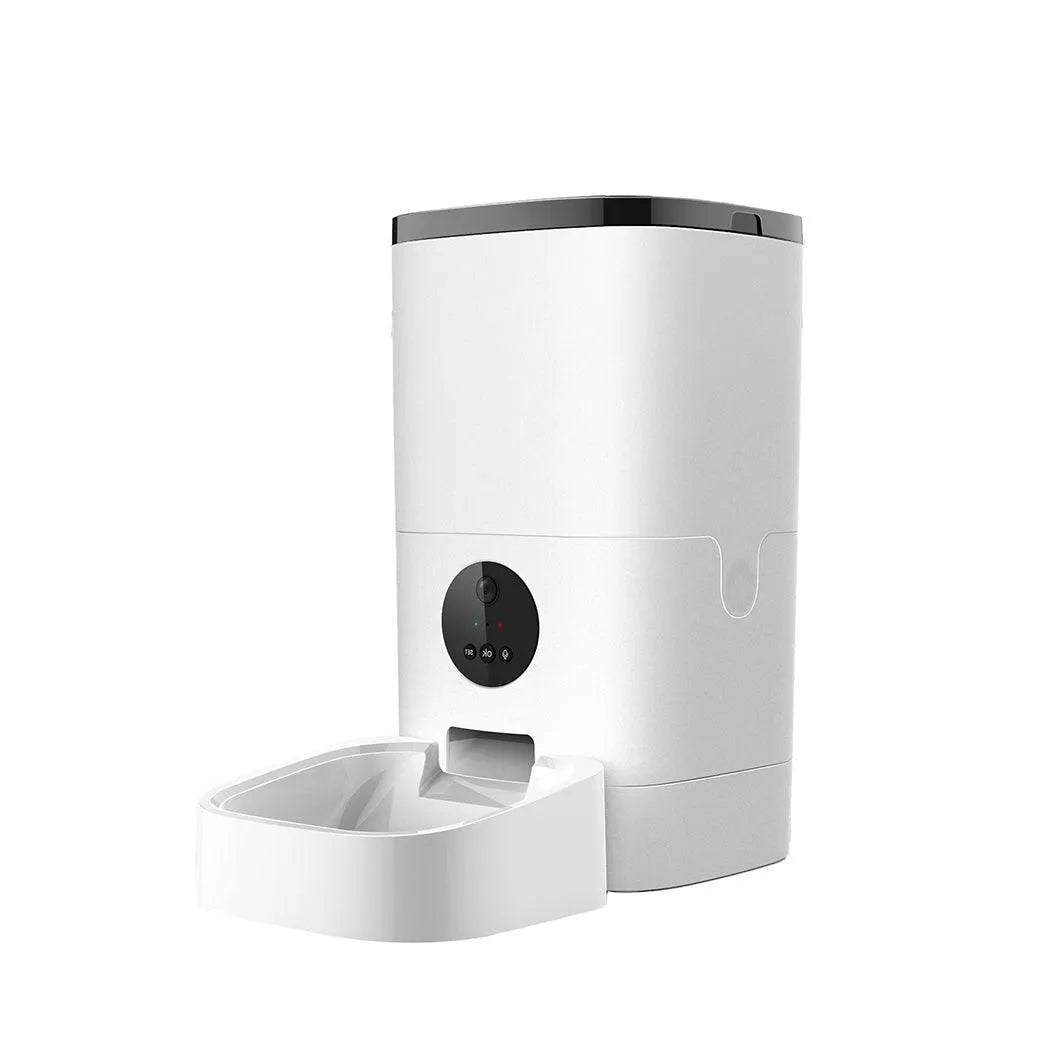 Distributeur de croquettes connecté avec caméra, 6 L