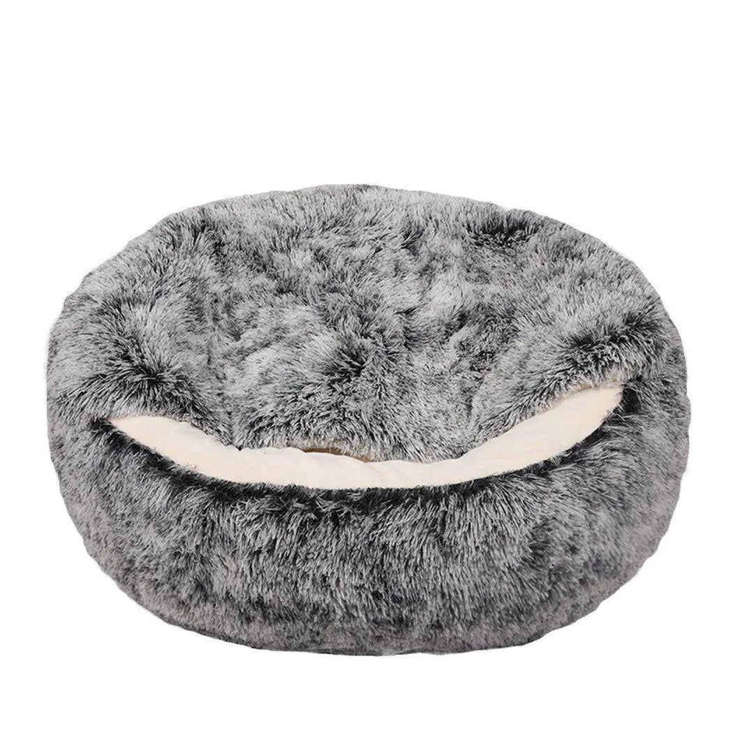 Panier grotte 2 en 1 pour chien et chat