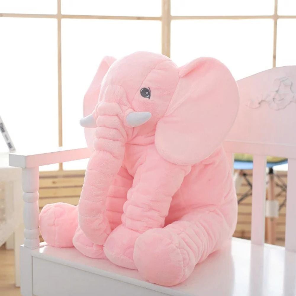 Peluche éléphant géante, 40 ou 60 cm