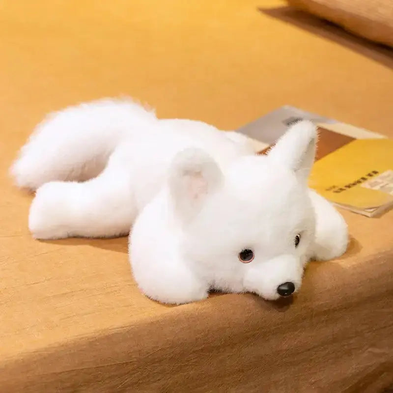 Peluche animal à fourrure douce, 40 ou 50 cm