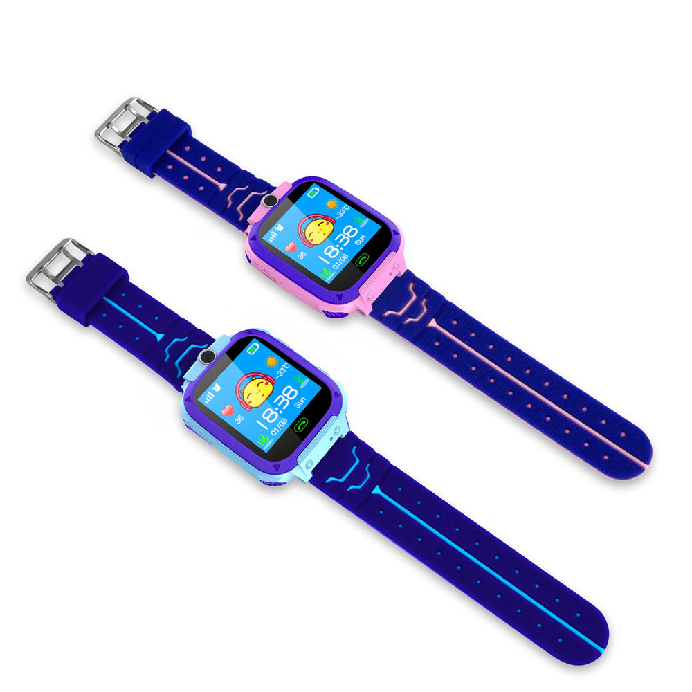 Montre connectée pour enfant avec appel et bouton SOS