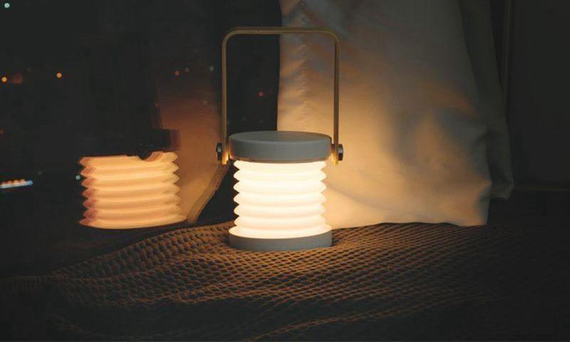 CompactGlow - Lanterne LED Pliable Rechargeable