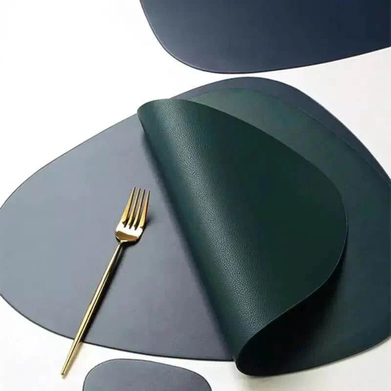 Faux Leather Placemats and Coasters