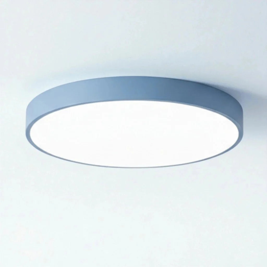 Ultra-Slim Round LED Ceiling Light, 5 cm Deep