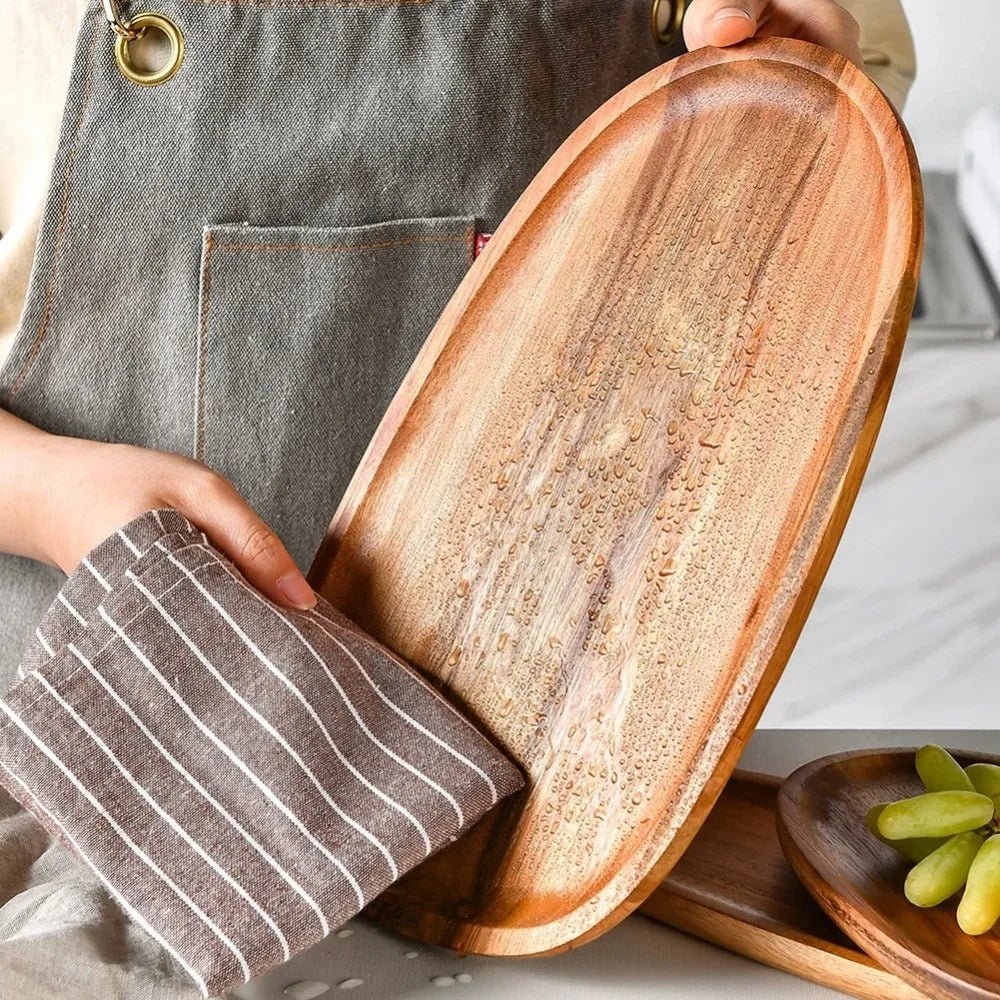 Acacia Wood Serving Tray