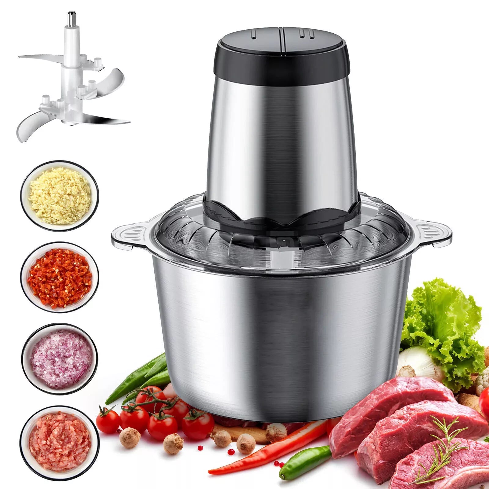 2L Multifunction Food Chopper