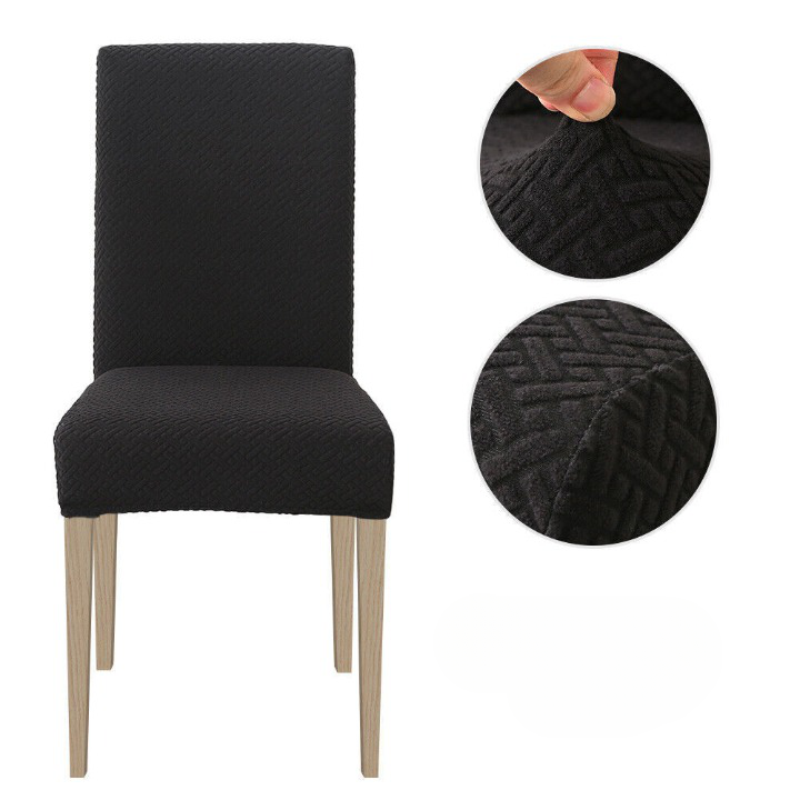Housses de chaise extensibles, lot de 4, 6 ou 8